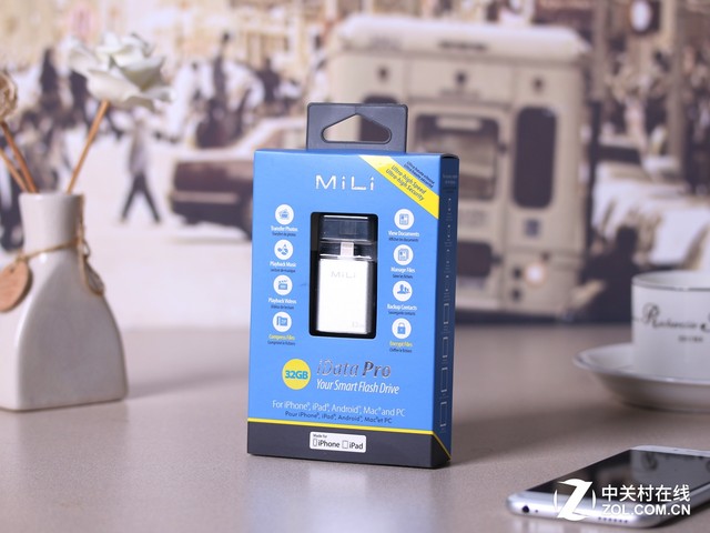 蘋果安卓都能用 MiLi多合一優(yōu)盤